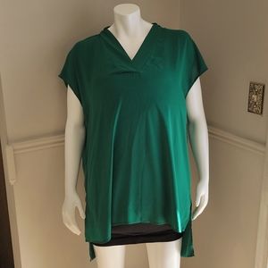Eloquii, 18, Emerald Green Tunic
